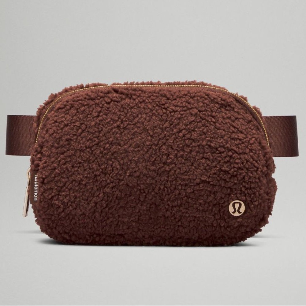 lululemon athletica Brown Sherpa Belt Bag